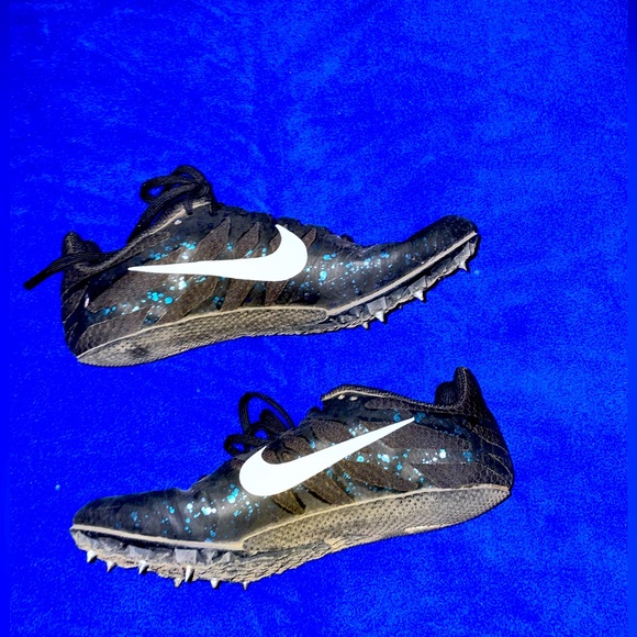 Nike Racing Spikes Track and Field 💙 Size US 9!! Lightly Used - Picture 1 of 2